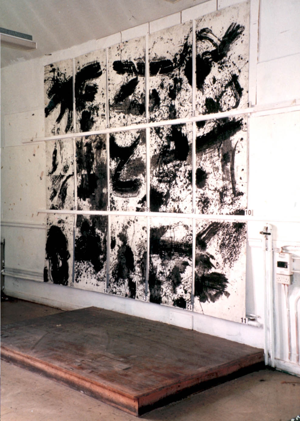 Kenny Martin Mop Paintings 1993